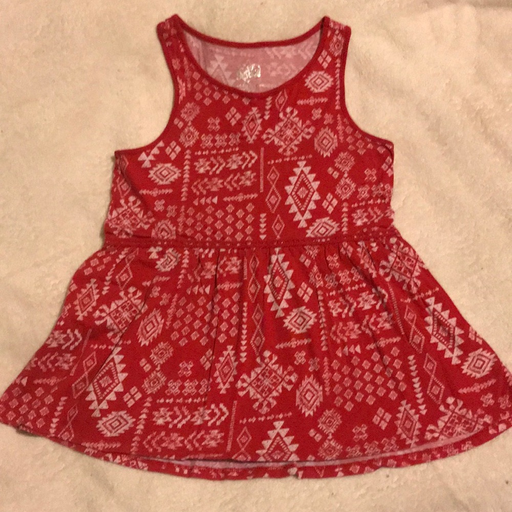 Justice Summer Top Size 12